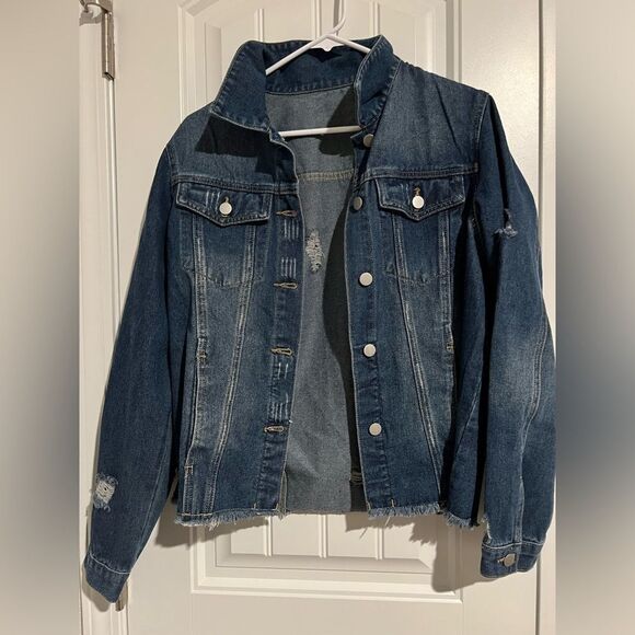Women's Denim Jacket - Picture 6 of 10